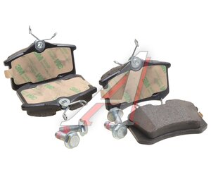 Изображение 1, 2355412 Колодки тормозные VW AUDI SEAT SKODA задние (4шт.) TEXTAR
