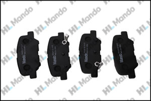 Изображение 1, MPA17 Колодки тормозные MAZDA 6 (12-) задние (4шт.) MANDO