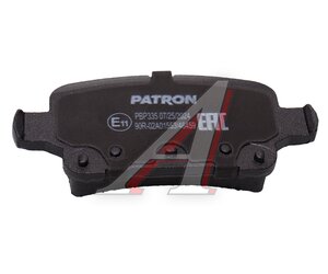 Изображение 3, PBP335 Колодки тормозные OPEL Astra K (15-) задние (4шт.) PATRON