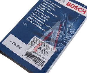 Изображение 3, 1987948349 Ремень приводной поликлиновой 4PK900 BOSCH