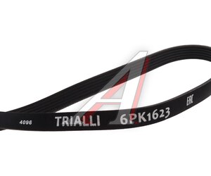 Изображение 3, 6PK1623 Ремень приводной поликлиновой 6PK1623 TRIALLI