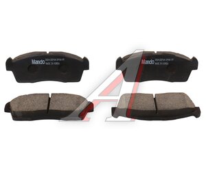 Изображение 1, MPZ03 Колодки тормозные SUZUKI Ignis передние (4шт.) MANDO