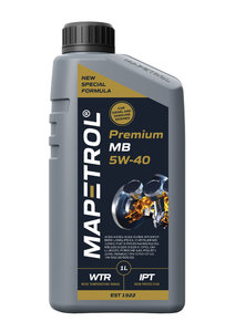 Изображение 1, MAP0157 Масло моторное PREMIUM MB 5W40 синт.1л MAPETROL