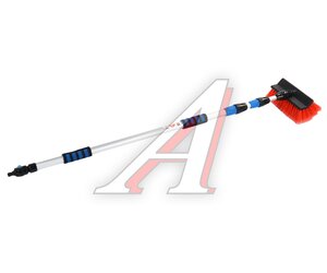 Изображение 2, м21300 Щетка для мойки автомобиля телескопическая 140-300см под шланг МАЯКАВТО