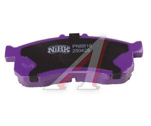 Колодки тормозные HONDA N-Box передние (4шт.) NIBK, 45022-T6G-000, 45022-T6G-000/ 45022-TDJ-010,
                                                          фото 3 Изображение 3, PN8816 Колодки тормозные HONDA N-Box передние (4шт.) NIBK