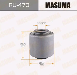 Изображение 2, RU-473 Сайлентблок TOYOTA Auris (07-) рычага подвески задней MASUMA
