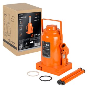 Изображение 1, AJ-B-50 Домкрат бутылочный 50т 285-465мм AIRLINE