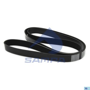 Изображение 1, 203.395-01 Ремень приводной поликлиновой 9PK2338 КАМАЗ-5490 MERCEDES SAMPA