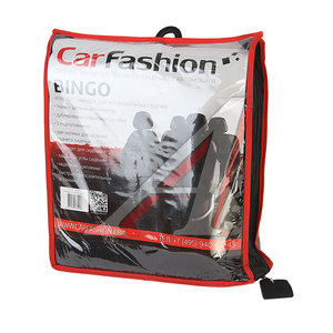 Изображение 4, 22001 Авточехлы (майка) полиэстер черные (7 предм.) Bingo CARFASHION