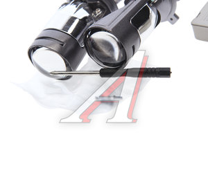 Изображение 3, ML-H4-40 Лампа светодиодная 12V H4 P43t с линзой (2шт.) OPTIMA