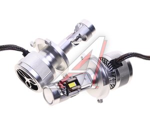 Изображение 3, KBM CL H4 mini pro 4K-2 Лампа светодиодная 12V H4 P43t линза 4300K бокс (2шт.) CLEARLIGHT