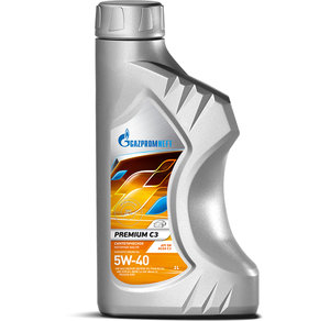 Изображение 1, 0253142232 Масло моторное Premium C3/SN 5W40 синт.1л GAZPROMNEFT
