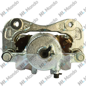 Изображение 2, EX581102E500 Суппорт HYUNDAI Tucson (04-) передний левый (с колодками) MANDO