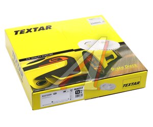 Изображение 5, 92272205 Диск тормозной JEEP Grand Cherokee (10-) передний вентилируемый (1шт.) TEXTAR