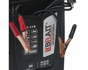 Изображение 2, BC-430SM Устройство пуско-зарядное 12-24V/30-700Ач/400А передвижное BRAIT