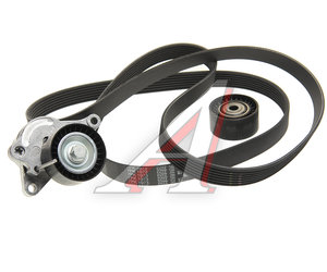 Изображение 2, K017PK1973 Ремень приводной поликлиновой RENAULT Laguna комплект с роликами GATES