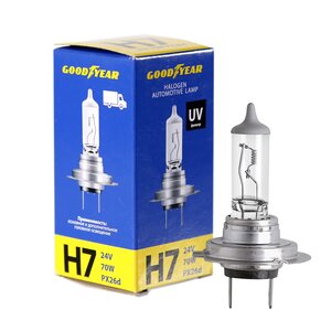 Изображение 1, GY017240 Лампа 24V H7 70W PX26d GOODYEAR