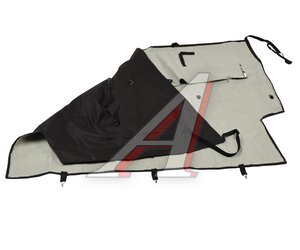 Изображение 3, 2000300183630 Утеплитель радиатора,  капота наружный SHACMAN X3000,  черный UEZ