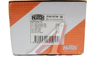 Изображение 5, PN0187W Колодки тормозные CITROEN C4 передние (4шт.) NIBK