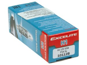 Изображение 3, EX-10112B Лампа 12V H1 55W P14.5s до 4300K Crystal White EXCELITE