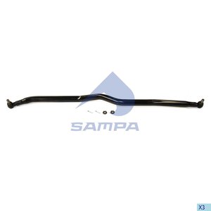 Изображение 1, 097.205-01 Тяга рулевая SCANIA продольная L=1921мм SAMPA