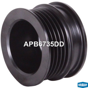 Изображение 1, APB6735DD Шкив OPEL Astra (00-) генератора KRAUF
