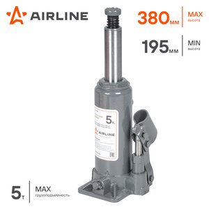 Изображение 2, AJ-B-05S Домкрат бутылочный 5т 195-380мм AIRLINE