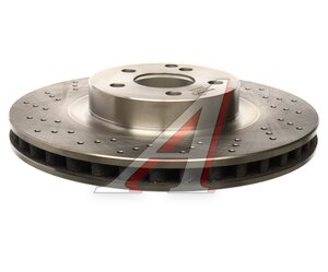 Изображение 3, KD0473 Диск тормозной MERCEDES S (W221) передний (1шт.) KORTEX