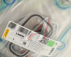 Изображение 2, 3.90090 Прокладка головки блока MAN F2000 дв.D2866 (на 1 цилиндр) DT