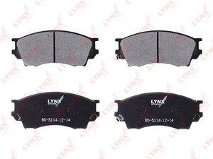 Изображение 2, BD5114 Колодки тормозные MAZDA Xedos 9 (00-) передние (4шт.) LYNX