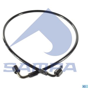 Изображение 2, 041.029 Шланг SCANIA гидравлический высокого давления SAMPA