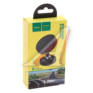 Изображение 3, CA36 Plus Держатель телефона универсальный магнитный черный HOCO