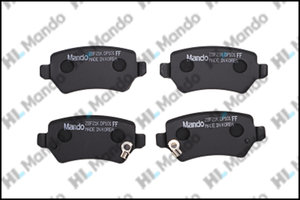 Изображение 2, MPK41 Колодки тормозные KIA Venga (10-) задние (4шт.) MANDO