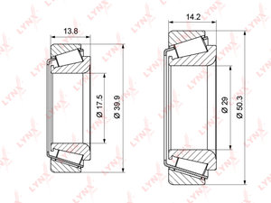 Изображение 1, WB1124 Подшипник ступицы DAEWOO Nexia CHEVROLET Lanos задней LYNX