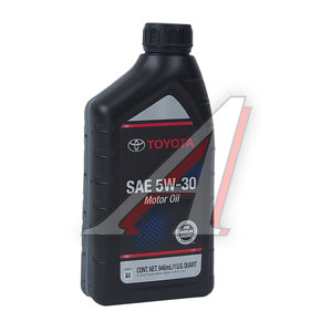 Изображение 1, 00279-1QT5W Масло моторное TOYOTA MOTOR OIL 00279-1QT5W п/синт. 0.946л