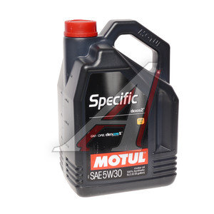 Изображение 2, 102643 Масло моторное SPECIFIC DEXOS2 5W30 синт.5л MOTUL