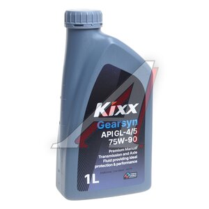 Изображение 1, L2963AL1R1 Масло трансмиссионное KIXX Gearsyn GL-4/5 75W90 п/синт.1л