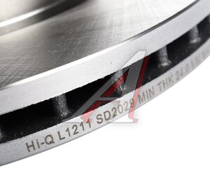 Изображение 4, SD2029 Диск тормозной KIA Cerato (04-) передний (1шт.) SANGSIN