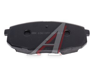 Изображение 3, 58101-M6A00 Колодки тормозные KIA Cerato (18-) передние (4шт.) OE