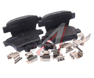 Изображение 2, 0986494076 Колодки тормозные FORD Mondeo (00-07) задние (4шт.) BOSCH