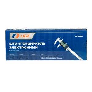 Изображение 2, LG-13919 Штангенциркуль 150мм 0.01мм электронный в пластиковом футляре LIGE