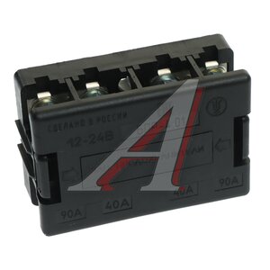 Изображение 1, БПР-4.01 Блок предохранителей УАЗ-315159 дв.ЗМЗ-514 (4 предохранителя 40А+90А) КОПИР