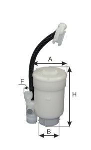 Изображение 2, FG170LL Фильтр топливный HYUNDAI i45 KIA Optima (11-) (в баке) GOODWILL