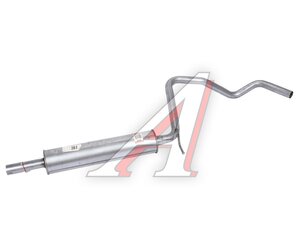 Изображение 1, 284-999 Глушитель VW Golf (15-19) средняя часть BOSAL