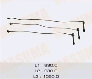 Изображение 2, MG-60060 Провод высоковольтный TOYOTA Land Cruiser 90 (5VZFE) (-02) комплект MASUMA
