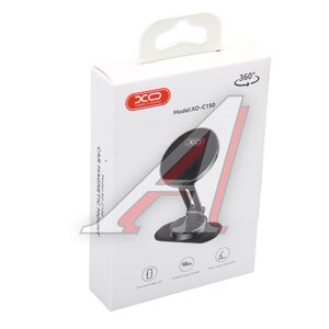 Изображение 5, C150 black Держатель телефона универсальный магнитный черный XO