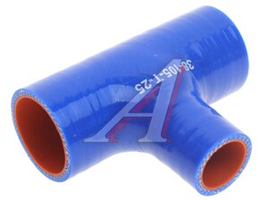 Изображение 1, 38-105-Т-25 Патрубок Т-образный силикон d=38 ФОРМАКС