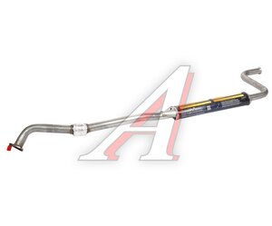 Изображение 2, RAL014 Резонатор ВАЗ-2114 с гофрой нержавеющая cталь CBD