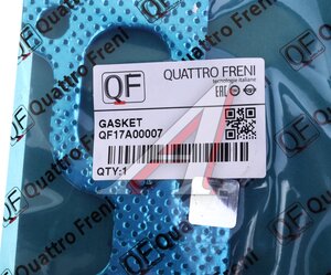 Изображение 3, QF17A00007 Прокладка коллектора NISSAN Primera (P12) выпускного QUATTRO FRENI