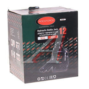Изображение 3, RF-T91207 Домкрат бутылочный 12т 190-350мм низкопрофильный ROCKFORCE